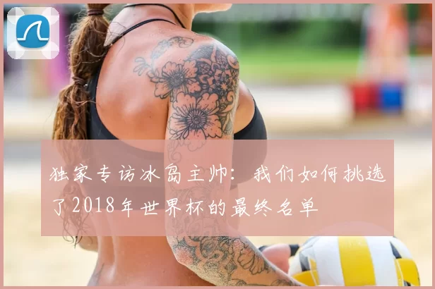 独家专访冰岛主帅:我们如何挑选了2018年世界杯的最终名单