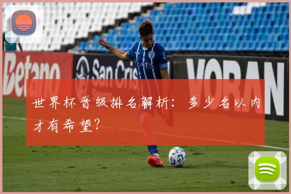 世界杯晋级排名解析:多少名以内才有希望?